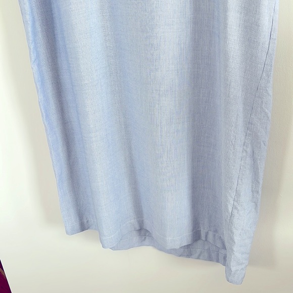 Madewell Stripe Lace-Up Cut-Out Short Sleeve Relaxed
Fit Sailor T-Shirt Dress XS - Picture 3 of 10